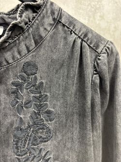 CAMISA DENIM GRIS