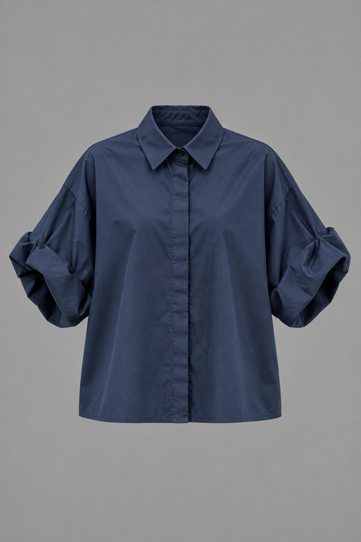 CAMISA GLOBO NAVY