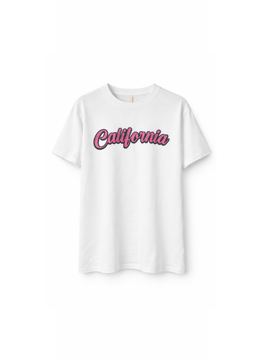 CAMISETA BLANCA CALIFORNIA
