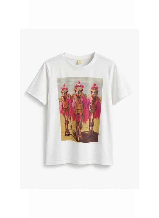 CAMISETA CAMEL ROSA