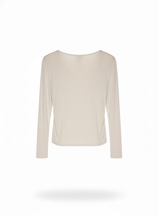 CAMISETA ELÁSTICA BEIGE