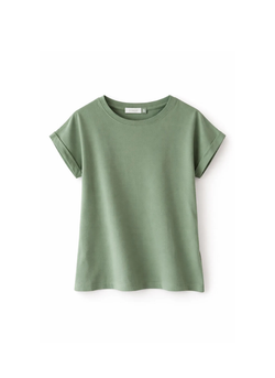 CAMISETA ALGODÓN VERDE