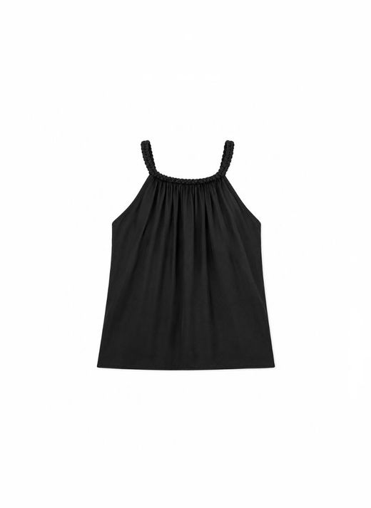TOP SATINADO TIRANTES TRENZADO