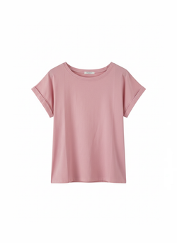 CAMISETA ALGODÓN ROSA