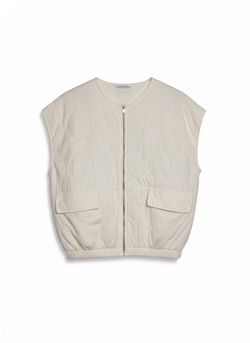 CHALECO ACOLCHADO BEIGE