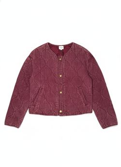 CHAQUETA ACOLCHADA GRANATE