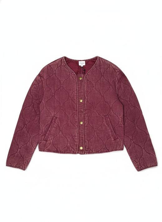 CHAQUETA ACOLCHADA GRANATE