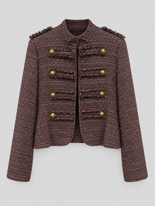 CHAQUETA BOTONES TIPO CHANEL BOURDEOS