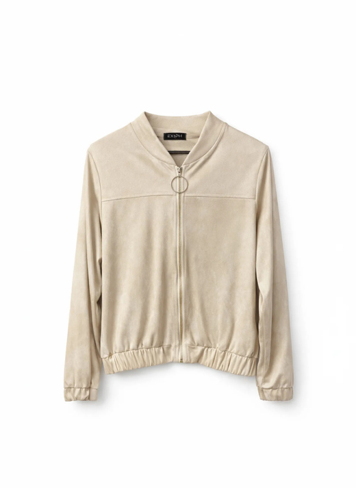 CHAQUETA EFECTO ANTE