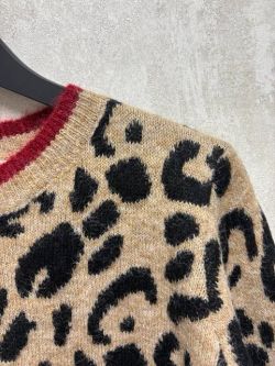 JERSEY EFECTO LANA ANIMAL PRINT