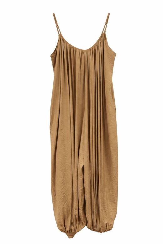 MONO FLUIDO TIRANTES COLOR CAMEL