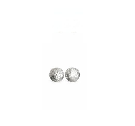 PENDIENTES PLATA EFECTO RUGOSO