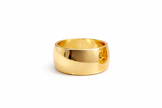 PULSERA RÍGIDA EFECTO DORADO
