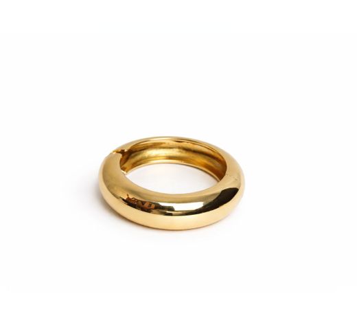 PULSERA RÍGIDA EFECTO DORADO