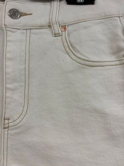 SHORT DENIM BLANCO