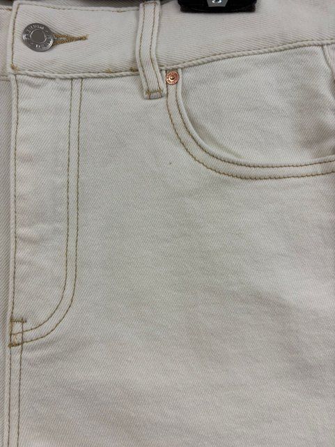 SHORT DENIM BLANCO