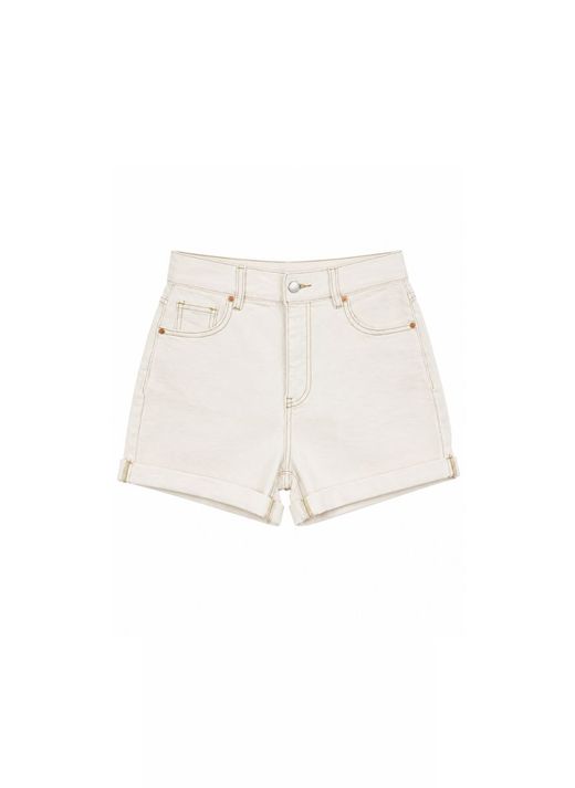 SHORT DENIM BLANCO
