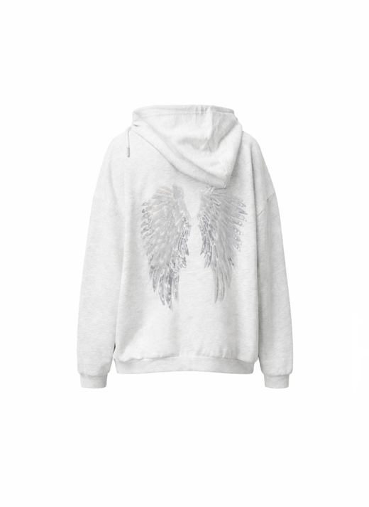 SUDADERA ALAS LENTEJUELAS