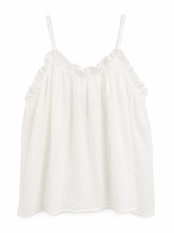 TOP BLANCO VOLANTE