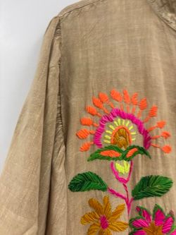 VESTIDO CAMISERO BORDADO