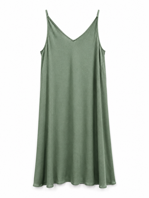 VESTIDO VERDE AGUA